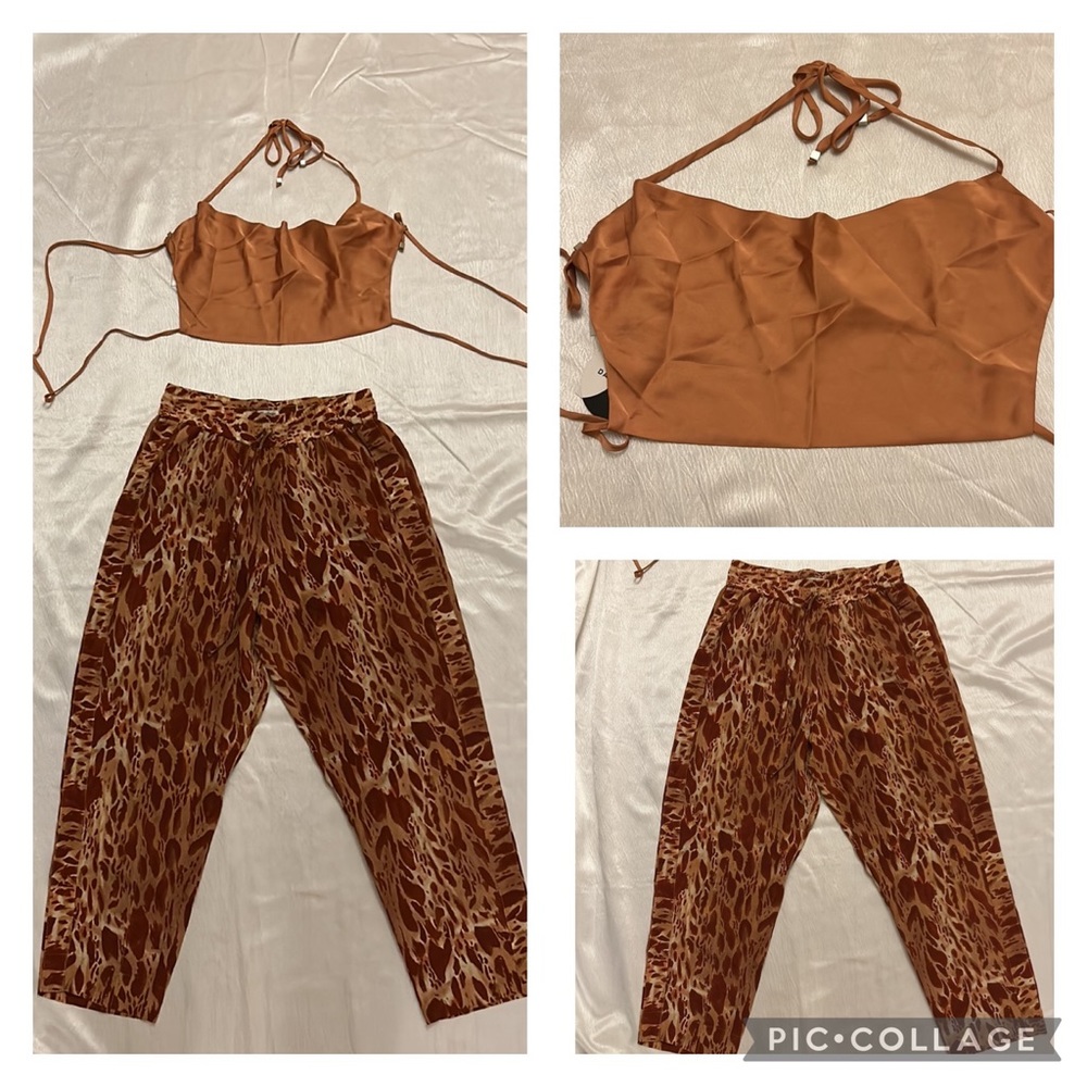 🔥DEAL 🔥 DAY & NIGHT Satin gorgeous top women small o medium d